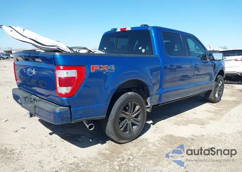 2022 Ford F-150 Lariat from USA, damaged, VIN 1FTFW1E83NKD21572
